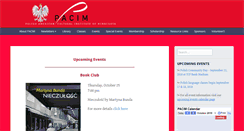 Desktop Screenshot of pacim.org